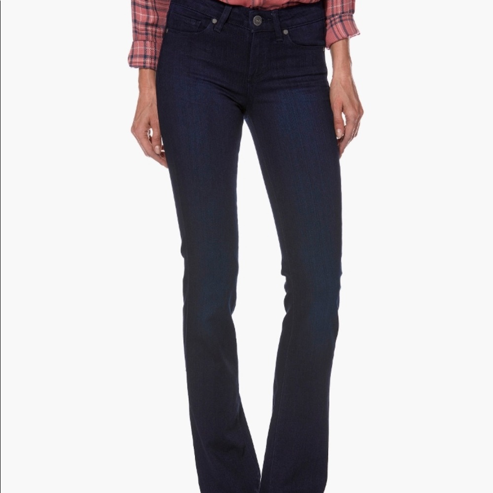 Paige Manhattan slim bootcut jeans
